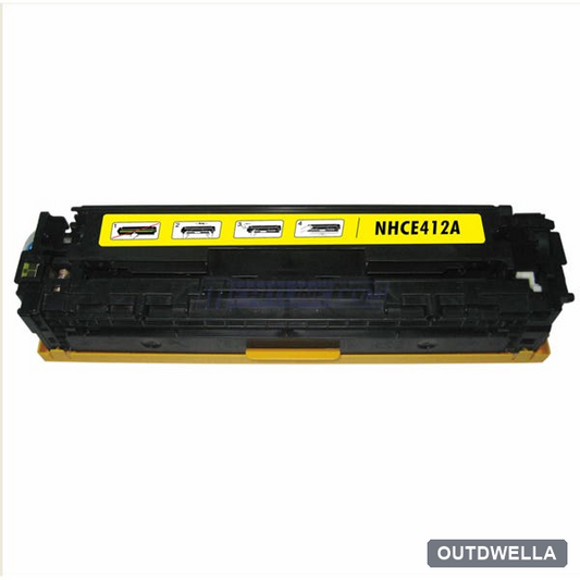 HP 305A (CE412A) Yellow Remanufactured Toner Cartridge