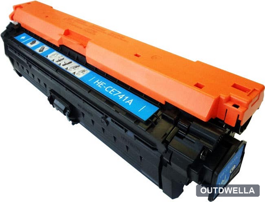 HP 307A (CE741A) Cyan Remanufactured Toner Cartridge