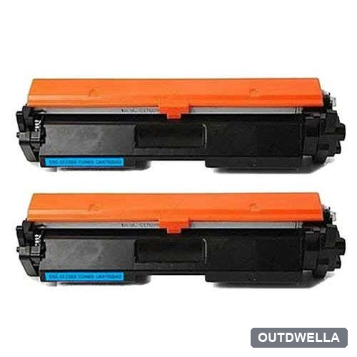 HP 30A (CF230A) Black Compatible Toner Cartridge Twin Pack