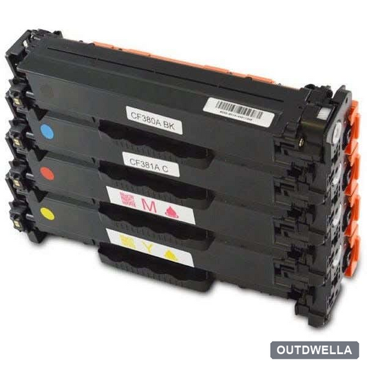 HP 312A Compatible Toner Cartridge 4-Pack Combo