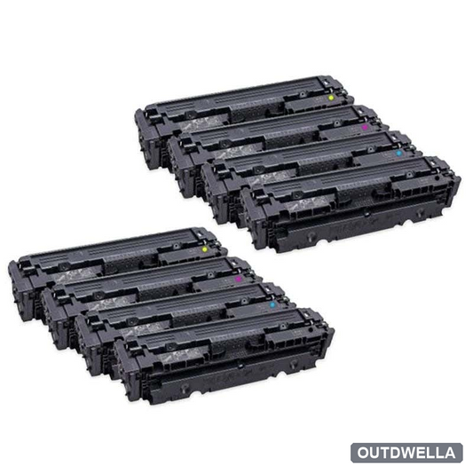 HP 410X Compatible Toner Cartridge High-Yield 8-Pack