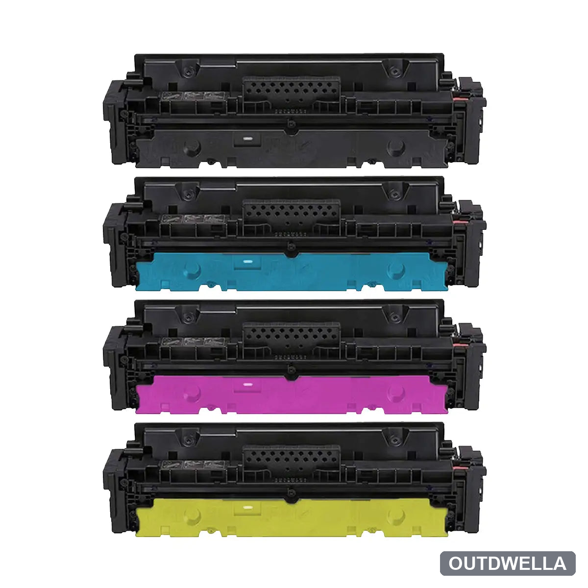 HP 414X High-Yield Compatible Toner Cartridge 4-Pack Combo (With Chip)