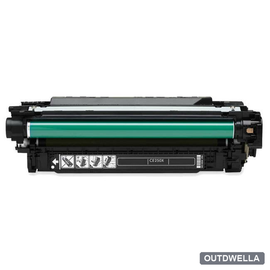 HP 504X (CE250X) High Yield Black Remanufactured Toner Cartridge