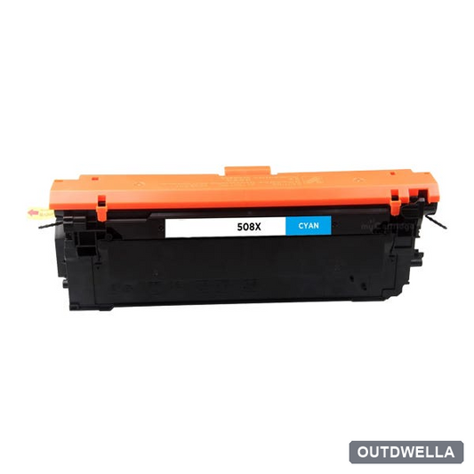 HP 508X (CF361X) Cyan High-Yield Compatible Toner Cartridge