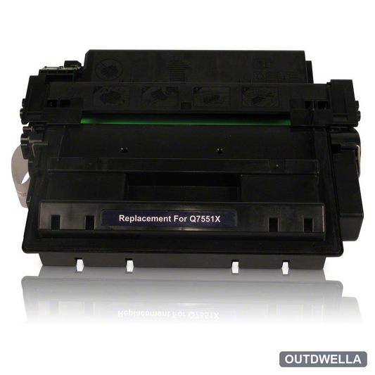 HP 51X (Q7551X) Black High-Yield Remanufactured Toner Cartridge