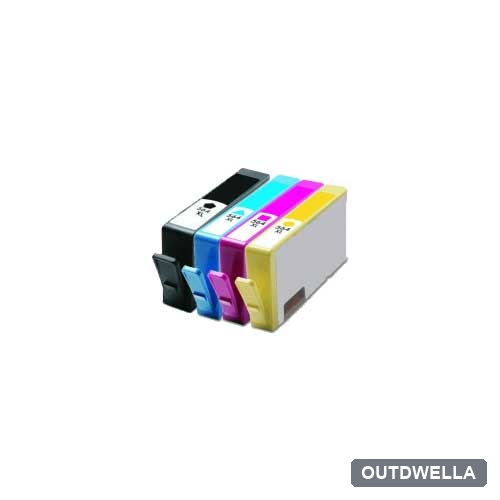 HP 564XL High-Yield Remanufactured Ink Cartridge 4-Pack Combo