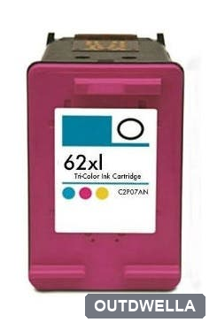 HP 62XL (C2P07AN) Color High-Yield Remanufactured Ink Cartridge