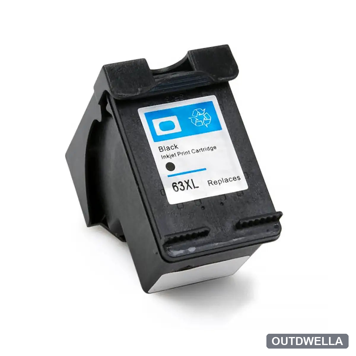 HP 63XL (F6U64AN) Black High-Yield Remanufactured Ink Cartridge