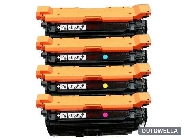 HP 654X & HP 654A Compatible Toner Cartridge 4-Pack Combo