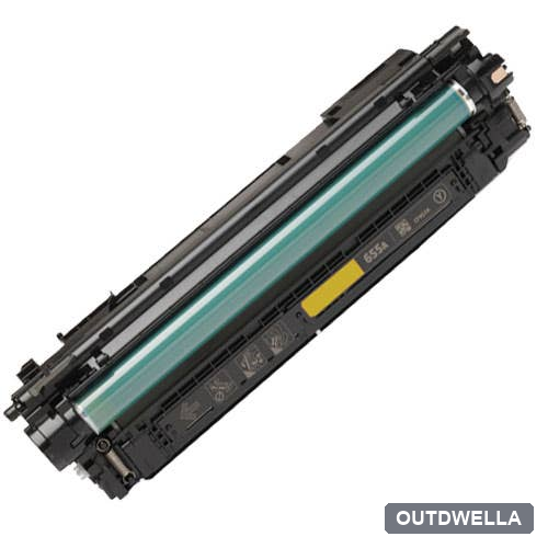 HP 655A (CF452A) Yellow Remanufactured Laser Toner Cartridge