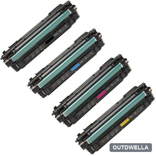 HP 655A Remanufactured Laser Toner 4-Pack Combo