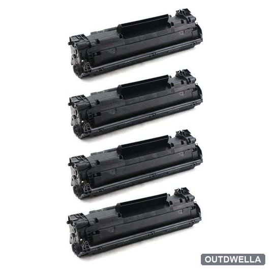 HP 83X (CF283X) Black Compatible Cartridge High-Yield 4-Pack