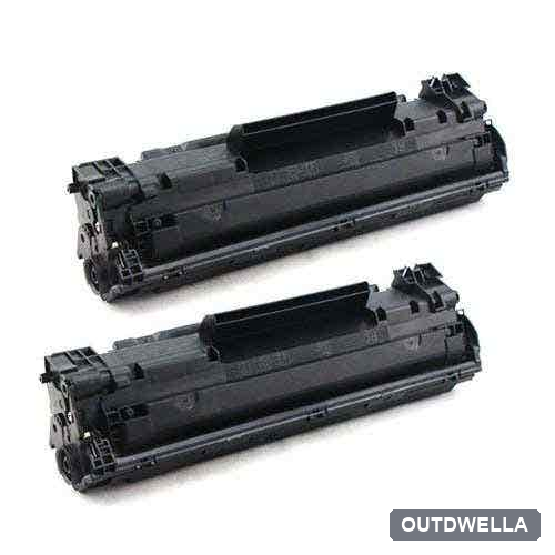 HP 83X (CF283X) Black Compatible Cartridge High-Yield Twin Pack
