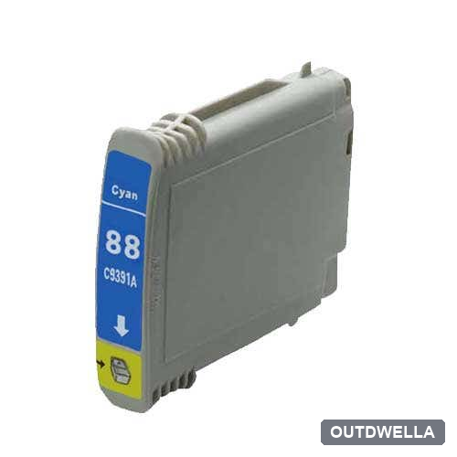 HP 88XL (C9391AN) Cyan High-Yield Remanufactured Ink Cartridge