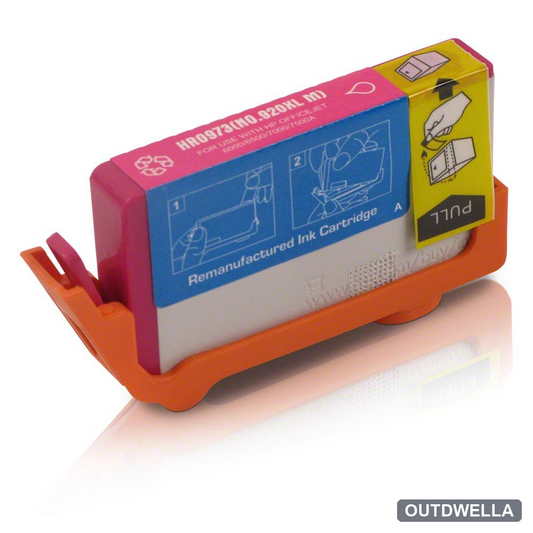 HP 920XL (CD973AN) Magenta High-Yield Remanufactured Ink Cartridge
