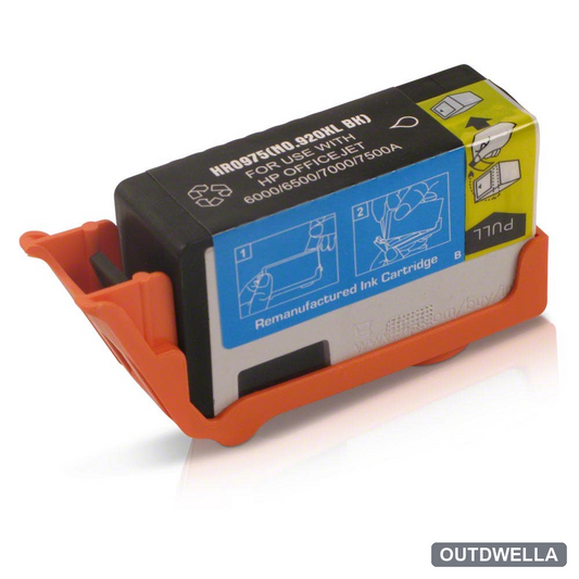 HP 920XL (CD975AN) Black High-Yield Remanufactured Ink Cartridge