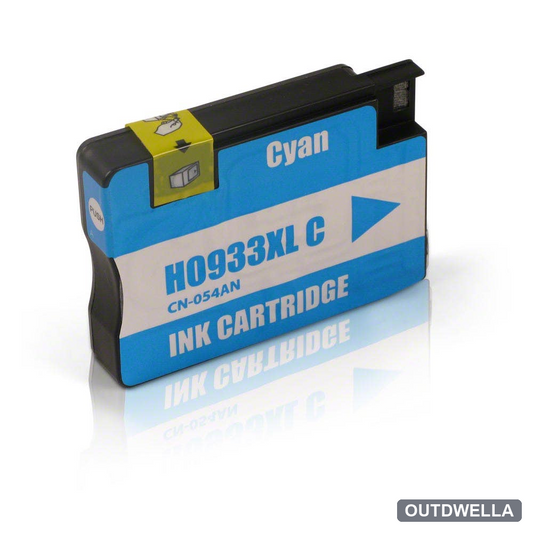 HP 933XL (CN054AN) Cyan High-Yield Remanufactured Ink Cartridge