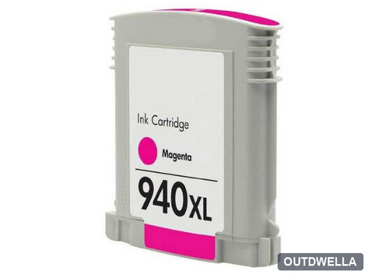 HP 940XL (C4908AN) Magenta High-Yield Remanufactured Ink Cartridge