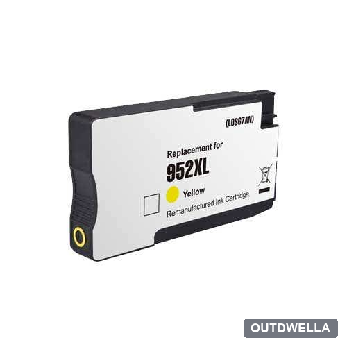 HP 952XL (L0S67AN) Yellow High-Yield Remanufactured Ink Cartridge