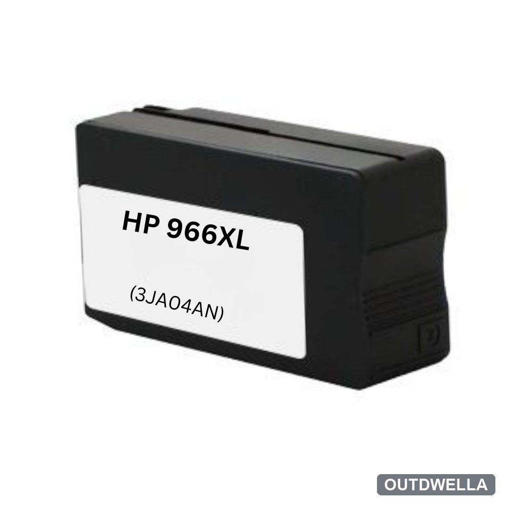 HP 966XL (3JA04AN) Black High-Yield Remanufactured Ink Cartridge