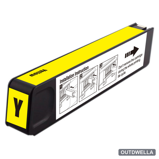 HP 971XL (CN628AM) Yellow High-Yield Remanufactured Ink Cartridge