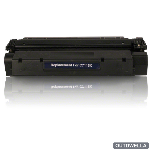 HP C7115X (15X) Black High Yield Compatible Toner Cartridge