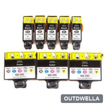 Kodak 10XL High-Yield Compatible Ink Cartridge 8-Pack Combo