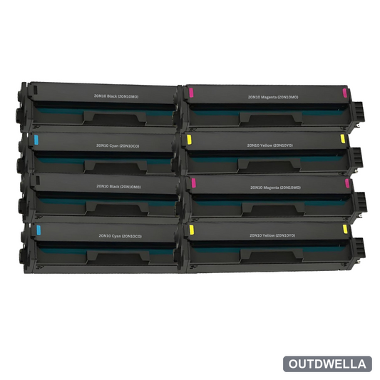 Lexmark 20N10 (CS/CX331) Compatible Standard Yield Toner Cartridge 8-Pack Combo