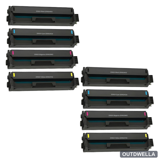 Lexmark 20N1H (CS331) Compatible High Yield Toner Cartridge 8-Pack Combo