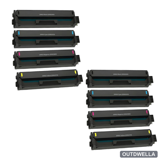 Lexmark 20N1X (CS431) Compatible Extra High Yield Toner Cartridge 8-Pack Combo