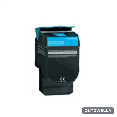 Lexmark C540H2CG Cyan High-Yield Compatible Toner Cartridge