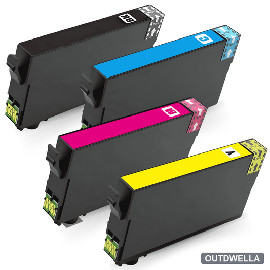 Remanufactured Epson 924XL High Yield Ink Cartridge 4-Piece Combo Pack