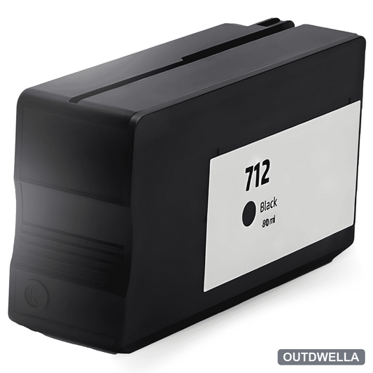 Remanufactured HP 712 Standard Yield Black Ink Cartridge