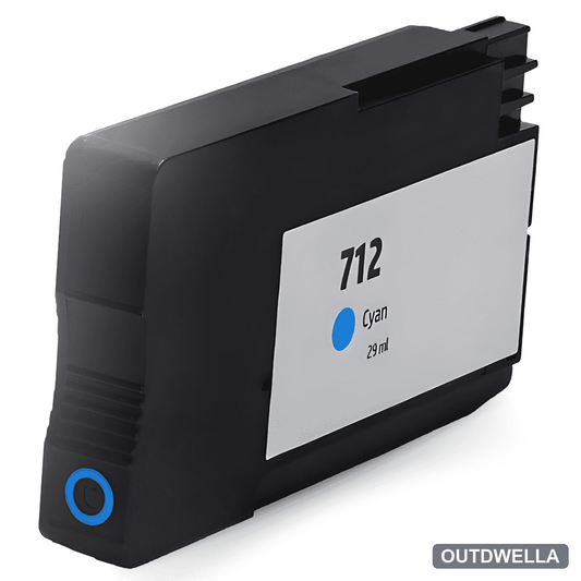 Remanufactured HP 712 Standard Yield Cyan Ink Cartridge