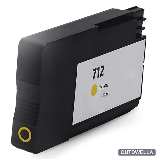 Remanufactured HP 712 Standard Yield Yellow Ink Cartridge