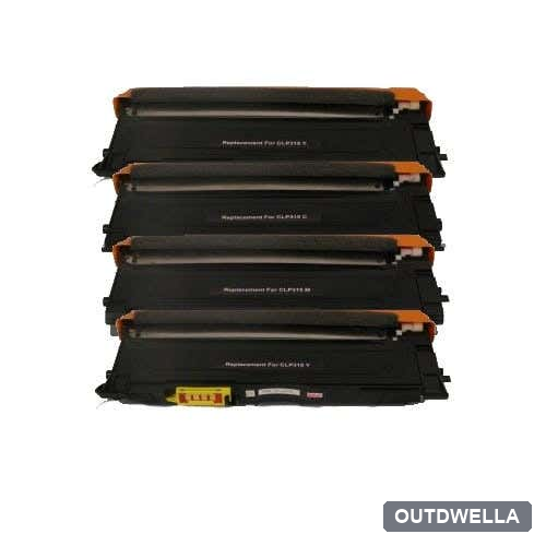 Samsung CLP-310 / CLX-3170 Compatible Toner Cartridge 4-Pack Combo