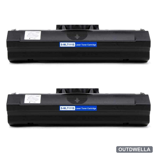 Samsung MLT-D111S Black Compatible Toner Cartridge Twin Pack