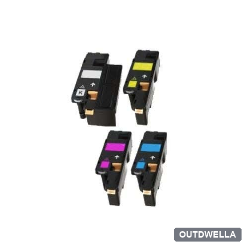 Xerox Phaser 6000 / WorkCentre 6015 Compatible Toner 4-Pack Combo