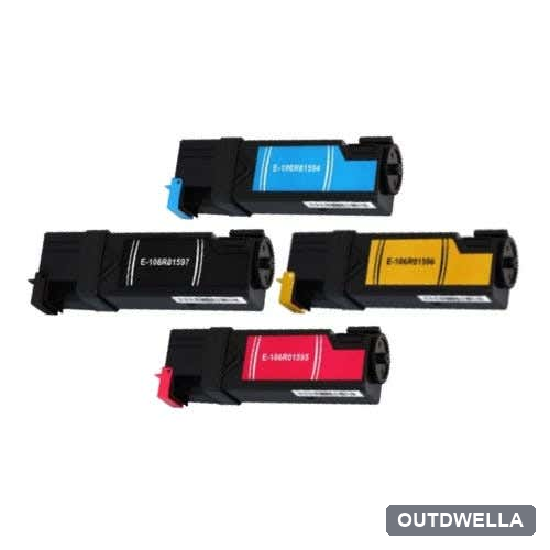Xerox Phaser 6500 / WorkCentre 6505 High-Yield Compatible Toner 4-Pack Combo